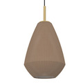 Eglo Caprarola langbordspendel sand/børstet messing L90 x H110 cm